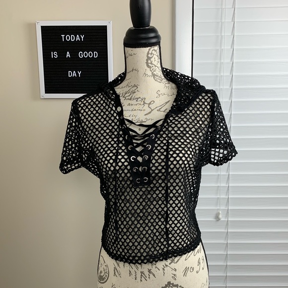 Fashion Nova Tops - Fashion nova fish net top